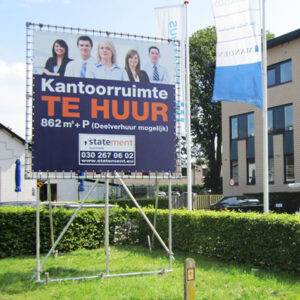 steigebuis reclameframe staand 1